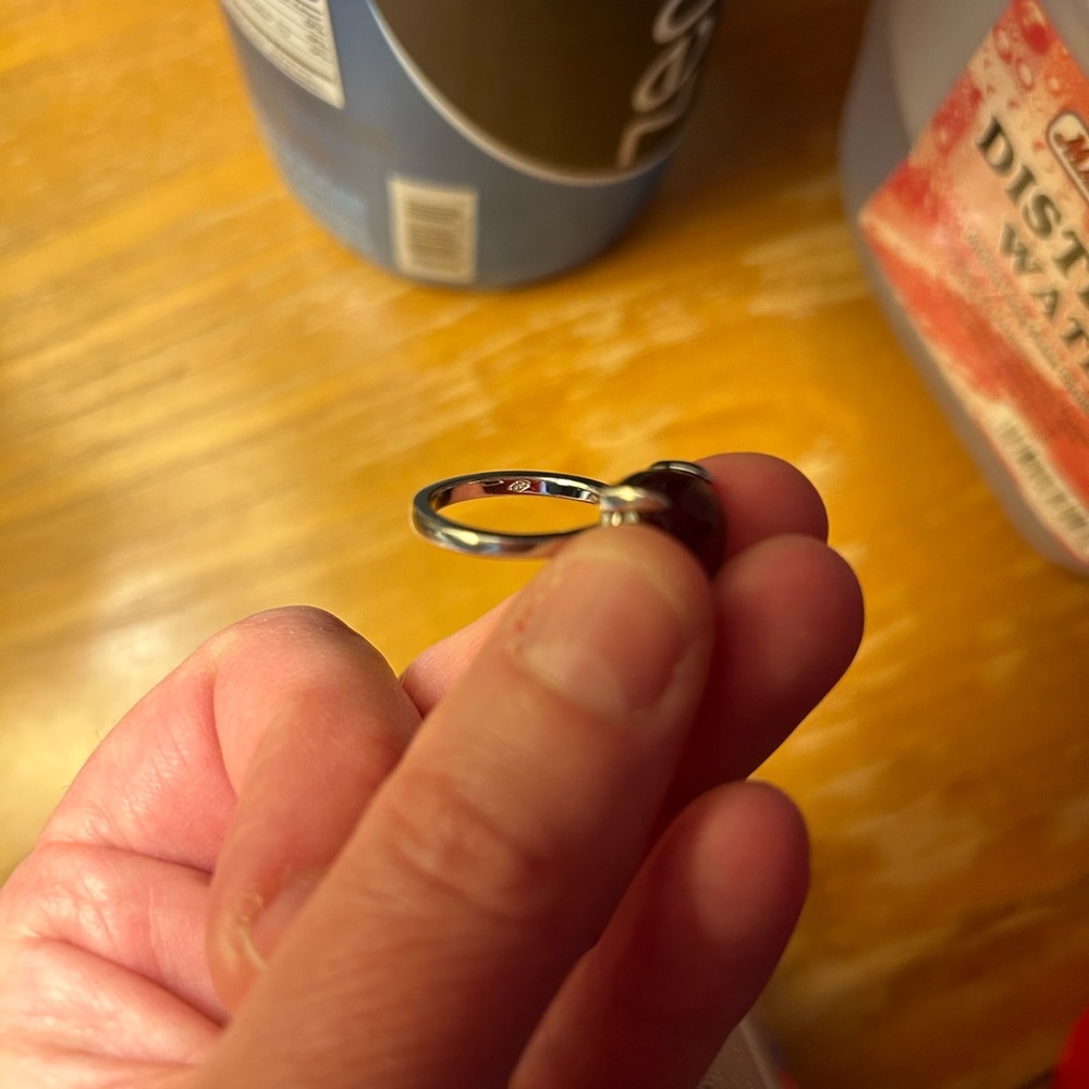 Purple Stone Ring - image 3